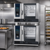Thumbnail image #3 for RATIONAL iCombi Pro Double Stack 6-Full Size Liquid Propane Combi Oven Package, 208/240V, 1-Phase