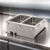 Thumbnail image #3 for Vollrath Two-Well Modular Drop-In Hot Food Well with 316 Stainless Steel Wells, Thermostatic Controls, Manifold Drain, 208-240V