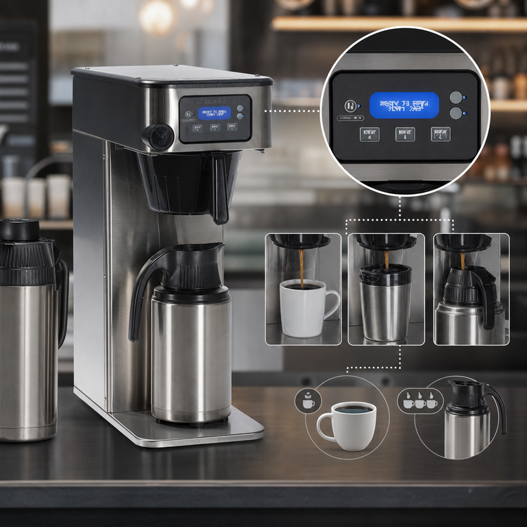 Product image #3 for BUNN Infusion Series ICB-DV Single Automatic Fill Coffee Brewer
