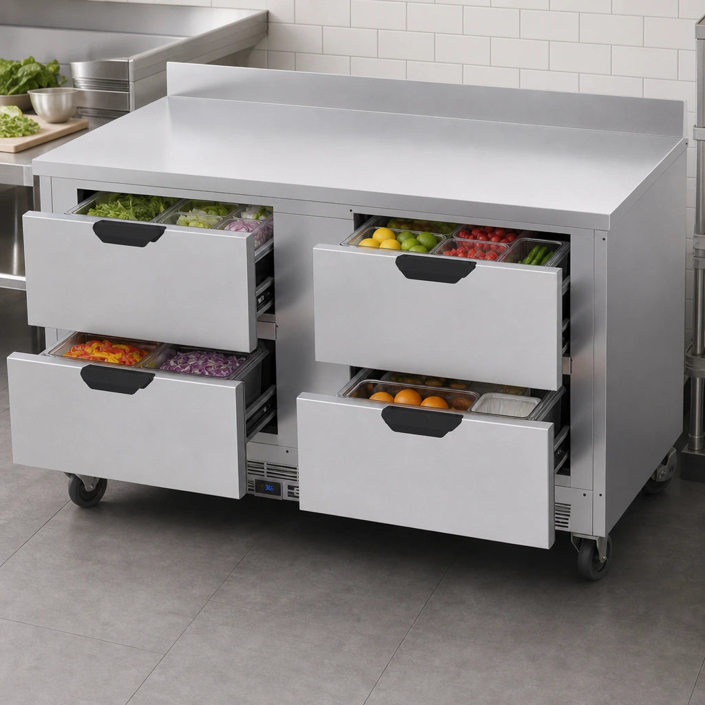 Four Drawer Storage