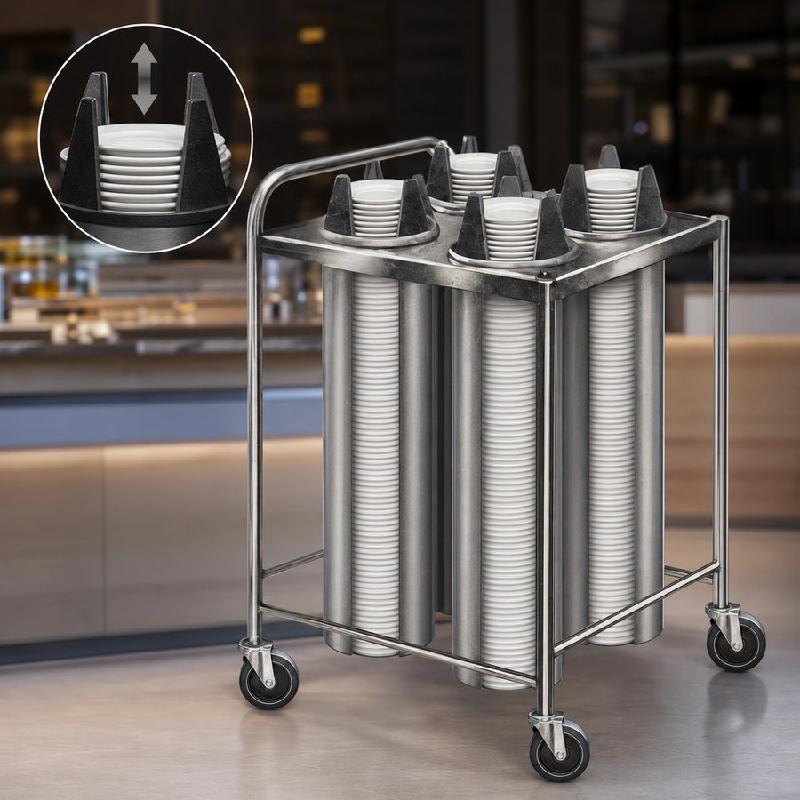 Four Self-Elevating Tubes