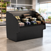 Thumbnail image #3 for Fusion Open Curved Remote Refrigerated Self-Service Display Case, 99-3/4 Inch Wide