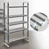 Thumbnail image #3 for Cambro Camshelving Elements XTRA 5-Shelf Vented Stationary Starter Unit, 30-Inch Wide x 21-Inch Deep x 84-Inch High, Speckled Gray