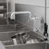 Thumbnail image #3 for John Boos Add-On Pre-Rinse Faucet with 12-Inch Swing Spout, Lead Free