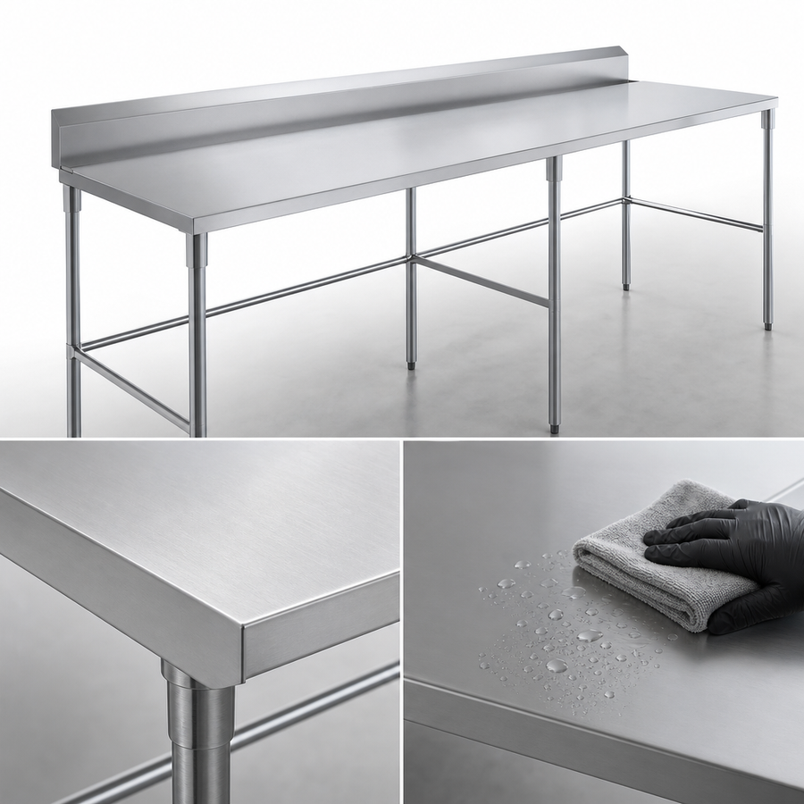 18-Gauge 430 Stainless Steel Top