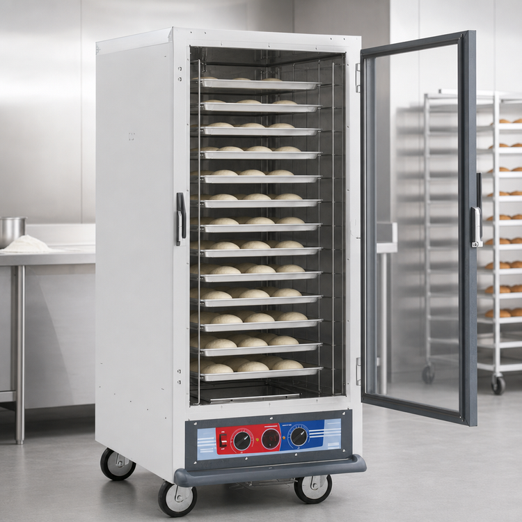 Product image #3 for Metro C5 1 Series Mobile 3/4 Height Non-Insulated Proofing Cabinet, 27 Full-Size Sheet Pan Capacity, 120V