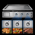 Thumbnail image #3 for Lang Marine Electric Drop-In Griddle with 36 x 24 Inch Cooking Surface and 1-Inch Polished Steel Plate
