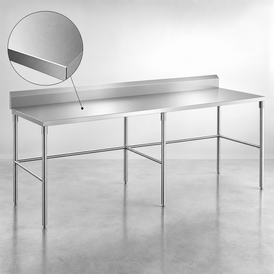 18-Gauge 400-Series Stainless Steel Top
