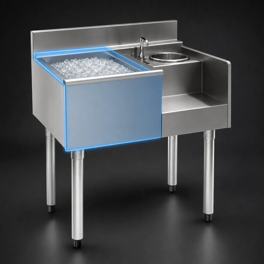 Left-Side Ice Bin