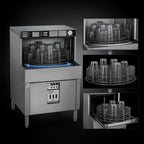 Thumbnail image #3 for Perlick Corporation Glasswasher PKBR24 24-Inch Batch Rotary Low-Temperature Underbar , 720 Glasses/Hour, Stainless Steel