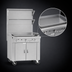 Thumbnail image #3 for Southbend Platinum Heavy-Duty 48-Inch Gas Plancha Griddle Range with Cabinet Base