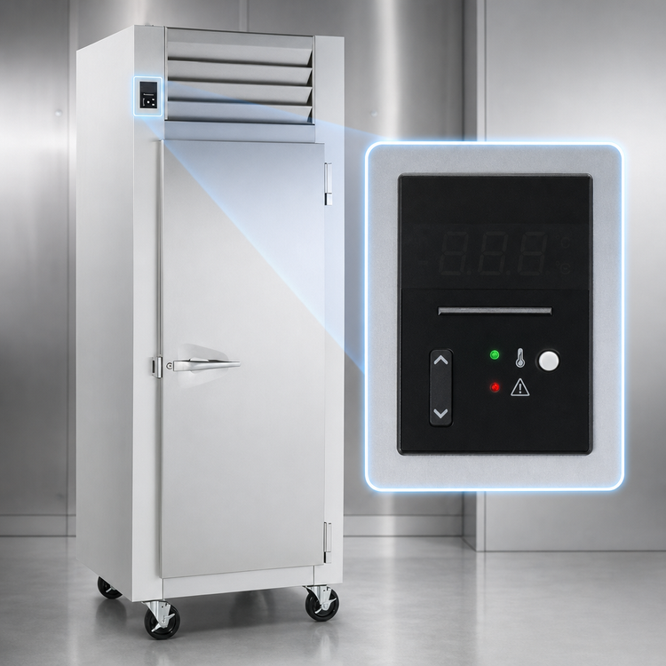 Product image #3 for Traulsen Spec-Line 26-Inch Wide, 32-Inch Deep Reach-In Freezer, One Section, Full-Height Solid Door, Self-Contained