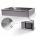 Thumbnail image #3 for Alto-Shaam EcoSmart 6-Pan Full-Size Drop-In Refrigerated Cold Well, Remote Refrigeration
