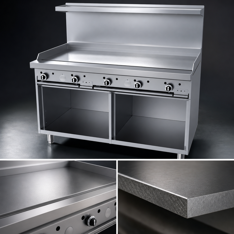 Product image #3 for Garland G Starfire Pro 48-Inch Gas Griddle Top Restaurant Range with Storage Base