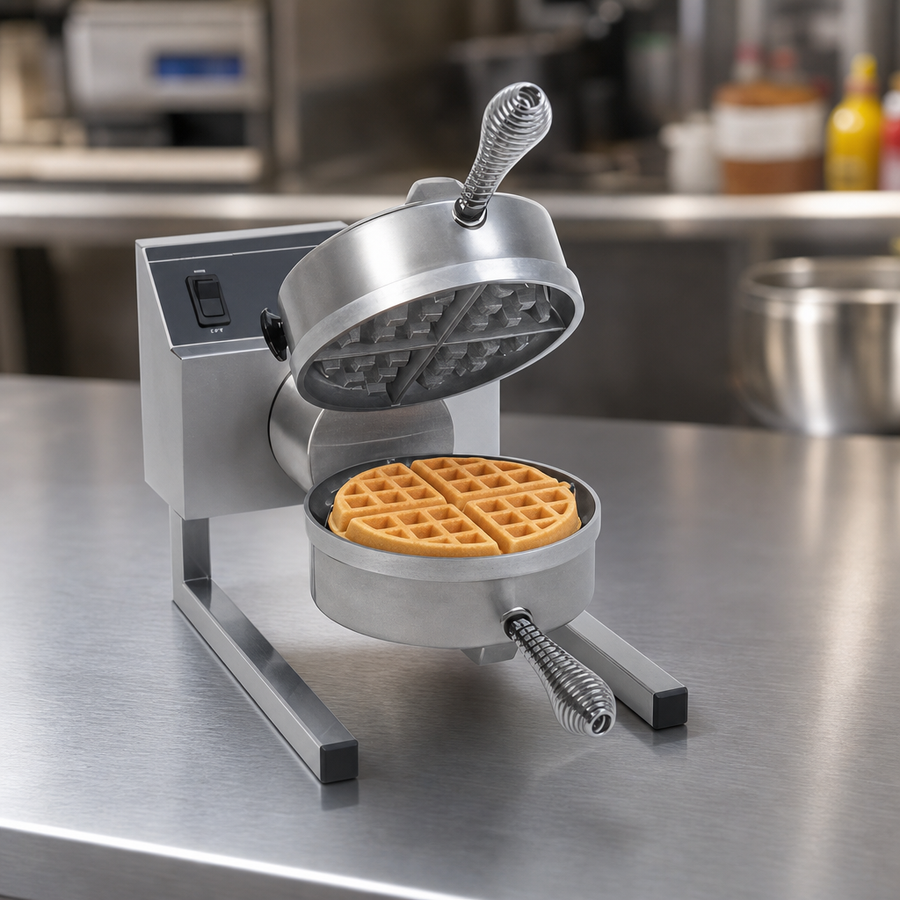 Single Belgian Waffle Baker