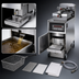 Thumbnail image #3 for Henny Penny PFG-600 4-Head Natural Gas Pressure Fryer with Built-In Filtration and Computron 1000 Control