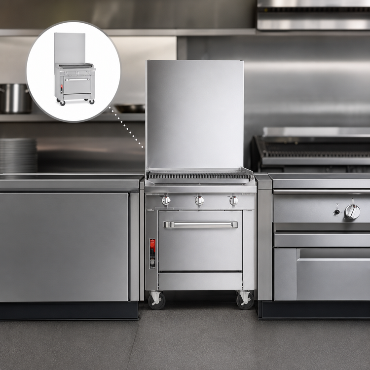 Product image #3 for Southbend Platinum Heavy Duty 16-Inch Modular Natural Gas Charbroiler