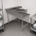 Thumbnail image #3 for BK Resources Corner L-Shaped Soiled Dishtable with 20 x 20 x 8 Inch Welded Bowl, 60 x 48 Inch