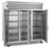 Thumbnail image #3 for Traulsen Spec-Line 3-Section Reach-In Freezer, 86-Inch Wide, 32-Inch Deep, Full-Height Solid Doors, Self-Contained