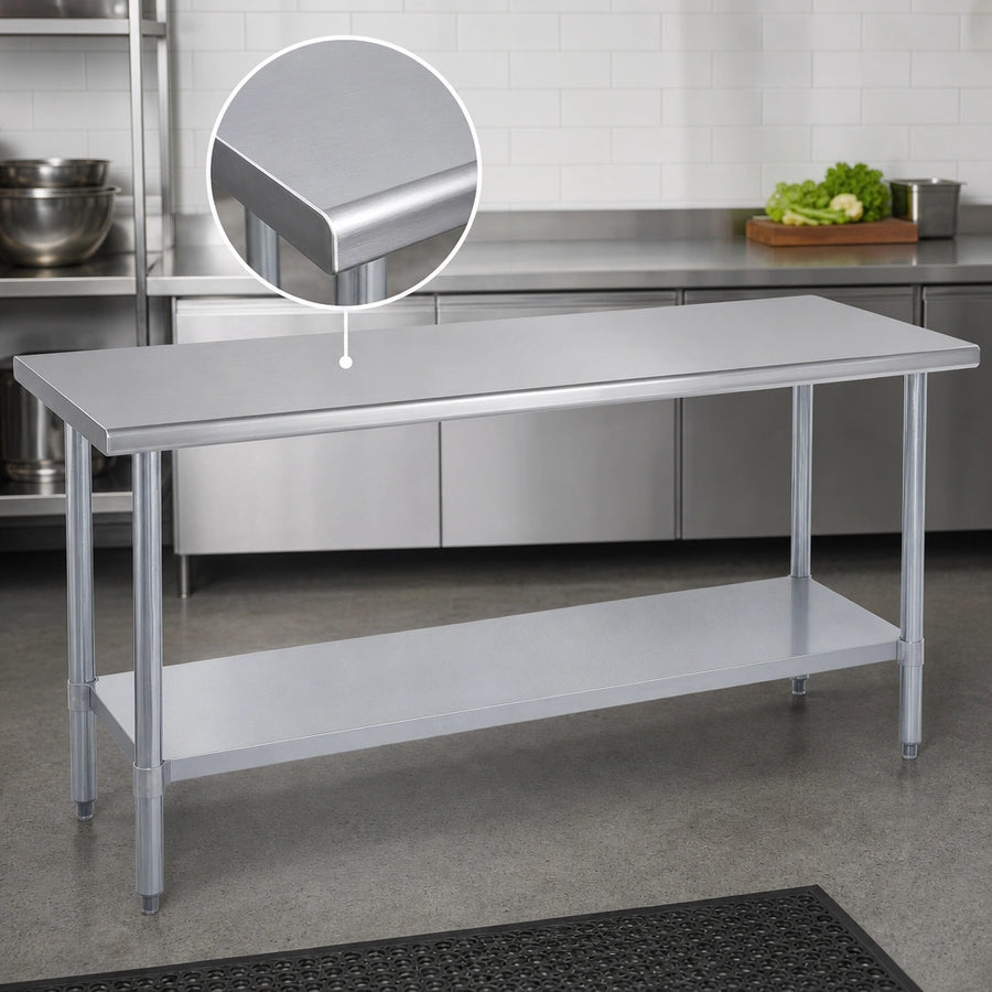 16-Gauge Stainless Steel Top