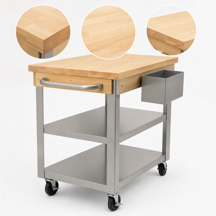 Solid Maple Wood Top