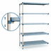 Thumbnail image #3 for MetroMax Q 4-Shelf Add-On Polymer/Wire Shelving Unit, 36
