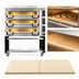 Thumbnail image #3 for PizzaMaster PM 723ED 3-Deck Electric Pizza Oven with Ceramic Clay Stones