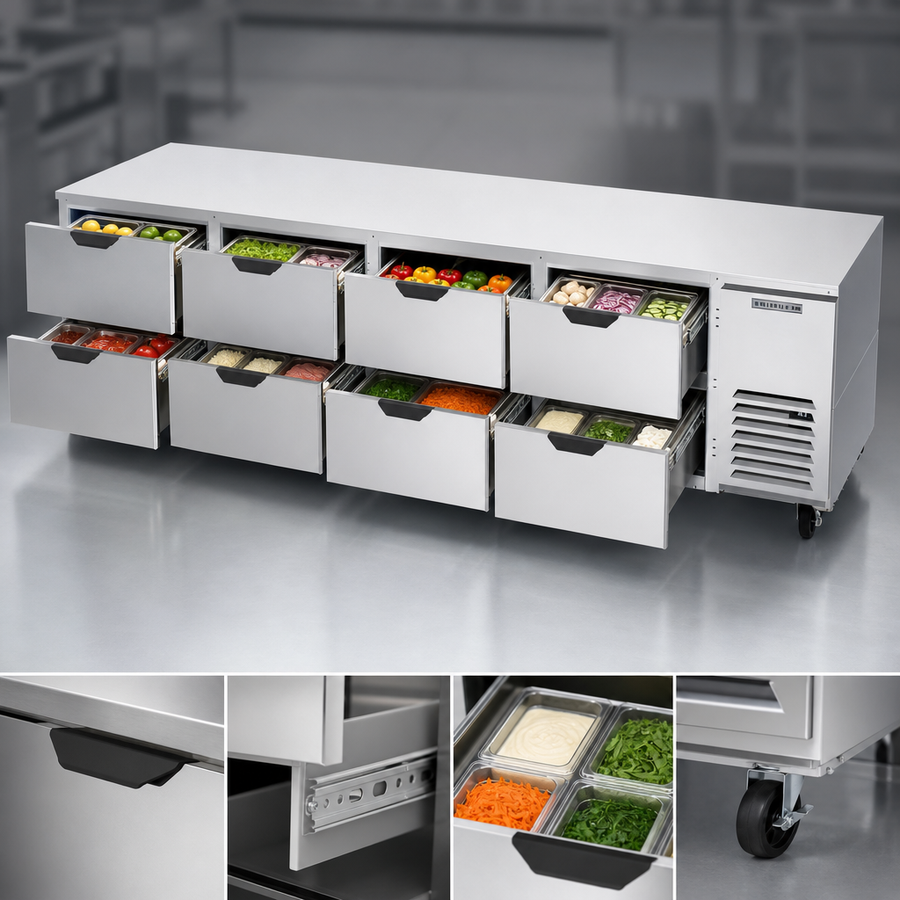 Eight-Drawer Storage