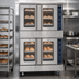 Thumbnail image #4 for KoolMore 38-Inch Full-Size Double-Deck Natural Gas Commercial Convection Oven with Dual Glass Doors