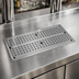Thumbnail image #3 for Glastender DI-DP18X30 Drop-In Stainless Steel Drip Tray Trough with Removable Inserts, 30