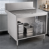 Thumbnail image #3 for Advance Tabco Prestige Supreme Freestanding Underbar Drainboard Cabinet, Open Front, 36 Inch W x 30 Inch D x 36 Inch H