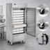 Thumbnail image #4 for Mobile Refrigerated Dough Retarder Cabinet, 10 Tray Capacity, Stainless Steel