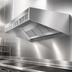 Thumbnail image #3 for SpecAir HESFA96-138 Wall Type Front Discharge Make-Up Air Exhaust Hood, 138 Inches Wide, Short Front