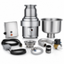 Thumbnail image #3 for InSinkErator SS-300 Complete Commercial Food Waste Disposer Package, 3 HP, 18-Inch Bowl, 6-5/8-Inch Inlet, Stainless Steel