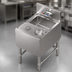 Thumbnail image #3 for Eagle Spec-Bar Dump Sink with Glass Rinser, 18-Inch Wide, 10 x 14 x 7-Inch Sink, Deck-Mount Faucet