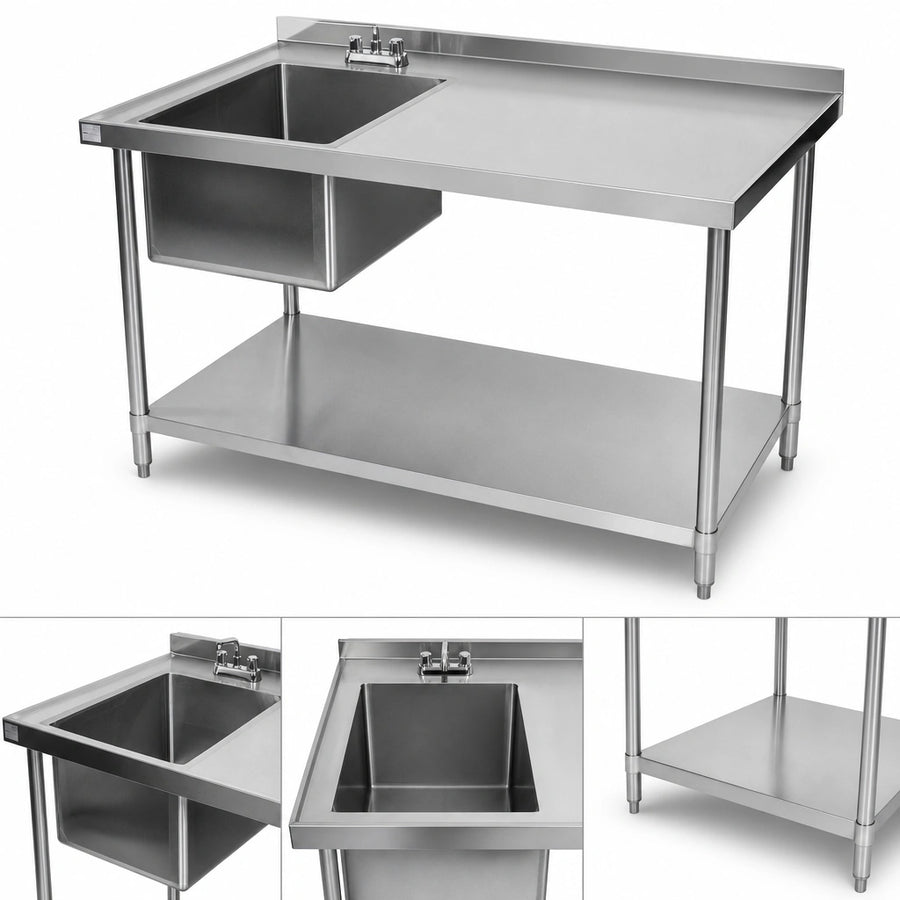 Left-Side Prep Sink