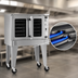 Thumbnail image #3 for Southbend Platinum Standard Depth Single Deck Gas Convection Oven, 90,000 BTU, Standard Controls, Dependent Doors