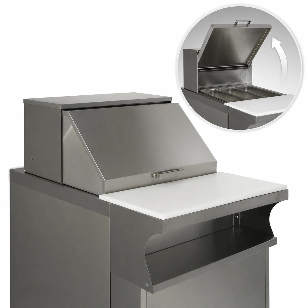 Flip-Up Hinged Design