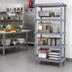 Thumbnail image #3 for Quantum Millenia 5-Shelf Stationary Polymer Shelving Starter Unit, 24