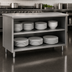 Thumbnail image #3 for Eagle Group Spec-Master Open Front Plate Cabinet with Stainless Steel Top, 60 x 18 Inches