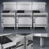 Thumbnail image #3 for Imperial Spec Series Heavy Duty 36-Inch Modular Gas Range with 2 Open Burners and 2 Hot Tops