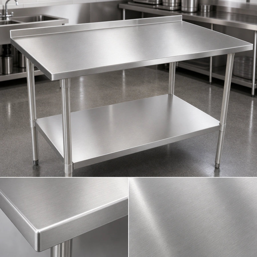 16-Gauge Type 300 Stainless Steel Top