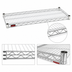 Thumbnail image #3 for Eagle Group QuadTruss 24 in. x 14 in. Stainless Steel Wire Shelf