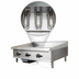 Thumbnail image #3 for IKON Cooking 36-Inch Natural Gas Countertop Commercial Griddle with 90,000 BTU and 3/4-Inch Steel Plate