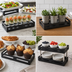 Thumbnail image #3 for American Metalcraft Rectangular Multi-Function Buffet Riser, 12-1/8 x 6-1/8 x 2 Inch, 403 Stainless Steel, Black