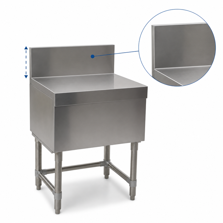 Product image #3 for Eagle Spec-Bar 30-Inch x 19-Inch Stainless Steel Sink Filler Board