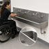 Thumbnail image #3 for Advance Tabco 96-Inch ADA Wall-Mounted Multi-Station Hand Sink with 4 Wrist-Handle Faucets