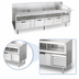 Thumbnail image #3 for La Rosa 66-Inch Wide Self-Contained Refrigerated Equipment Stand Base with 2 Drawers