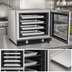 Thumbnail image #3 for Serv-Ware ECO-66 Half-Size Countertop Electric Convection Oven, 208V, Manual Controls
