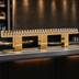 Thumbnail image #3 for Glastender Triple-Column Countertop Bridge Draft Dispensing Tower, 30 Faucets, Glycol-Cooled, Polished Brass Finish